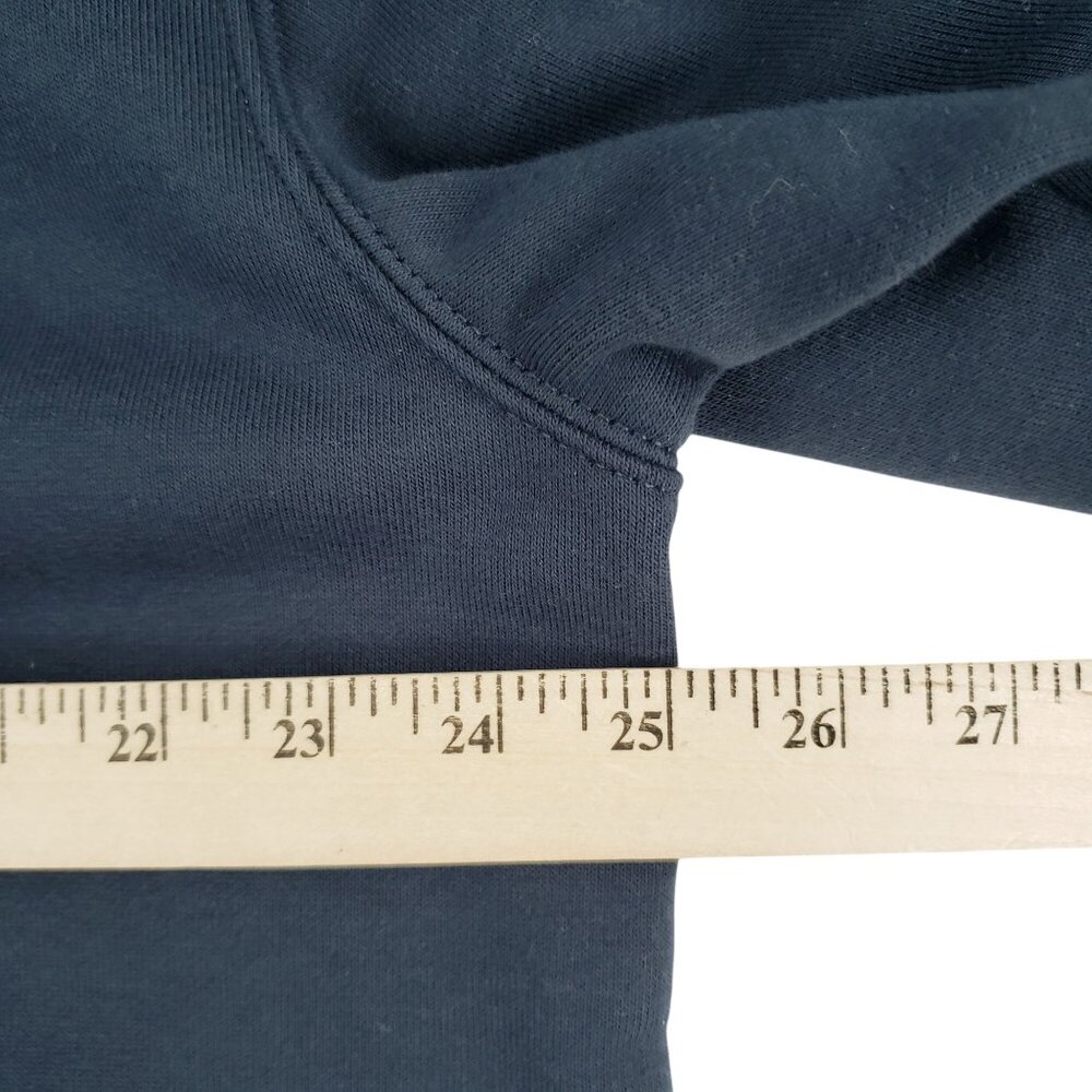 NEW Carhartt Rain Defender Large Pullover Hoodie 100615 472 Navy Blue Sweatshirt - Picture 7 of 8